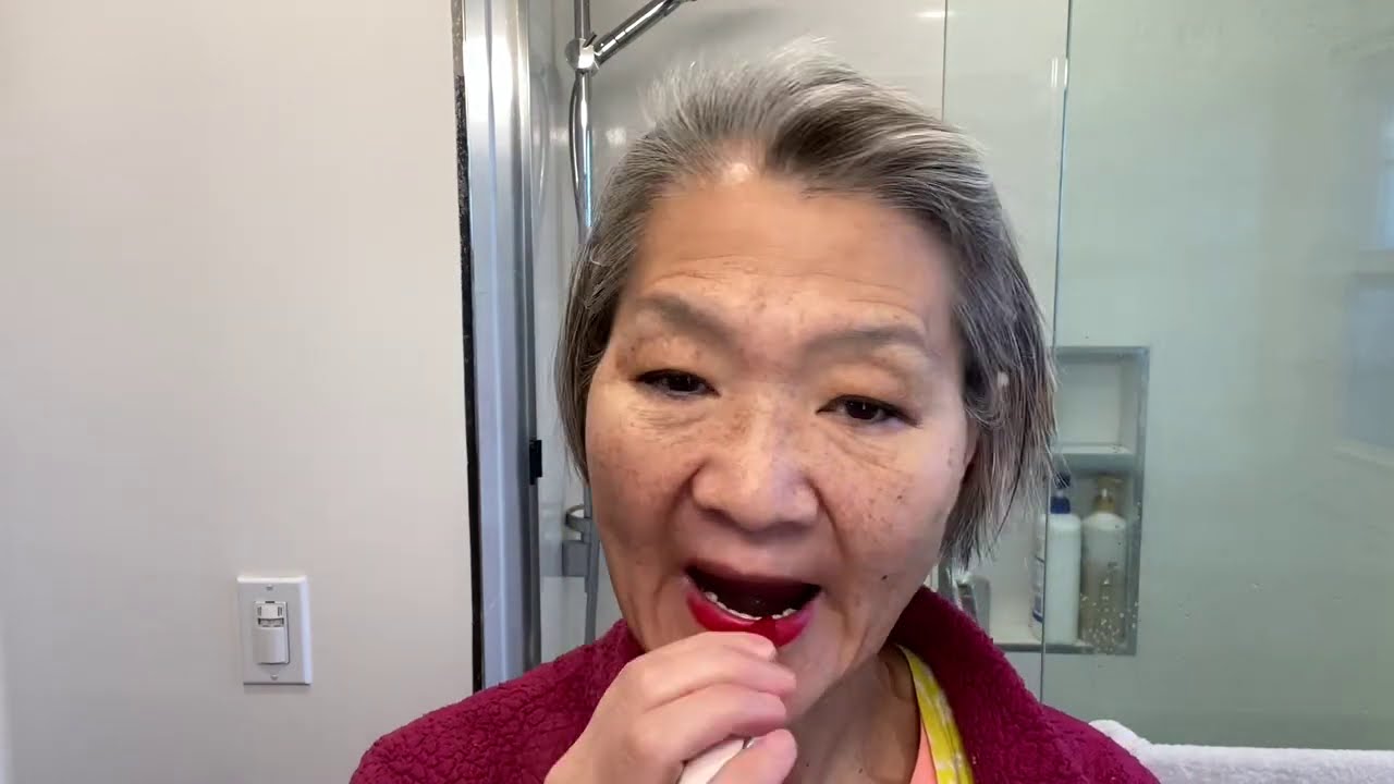 Makeup, try lip stick asmr