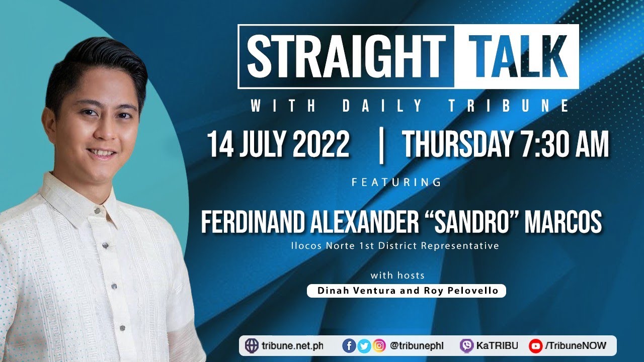 Cong. Sandro Marcos | Straight Talk