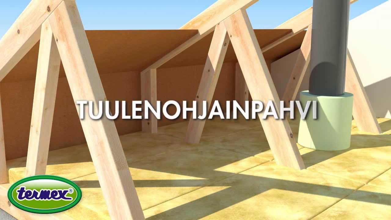 Termex - selluvillalisäeristys. Termex cellulose insulation retrofitting.