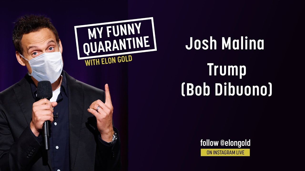 Josh Malina & Trump (Bob Dibuono)