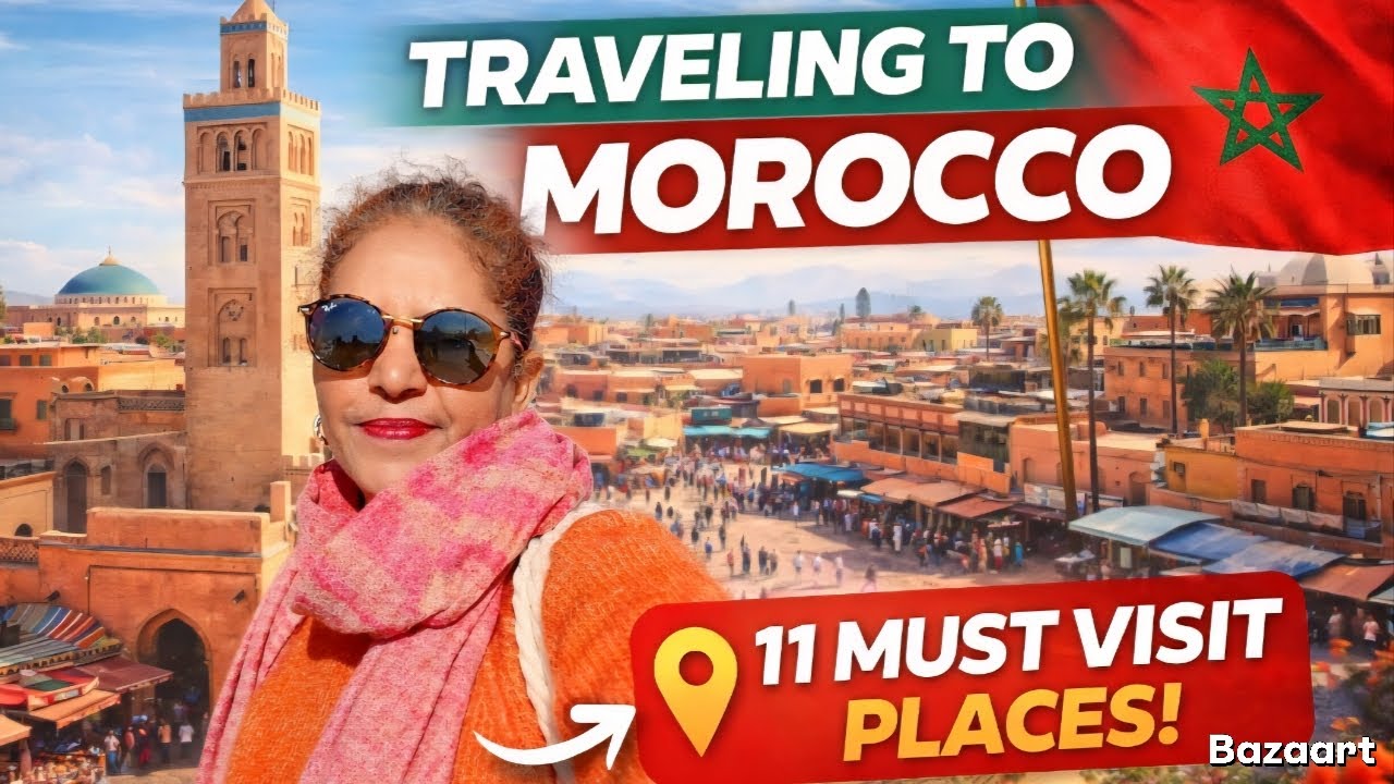 Most amazing places in morocco/Travelling vlog to Morocco 🇲🇦 2026  /Part.1