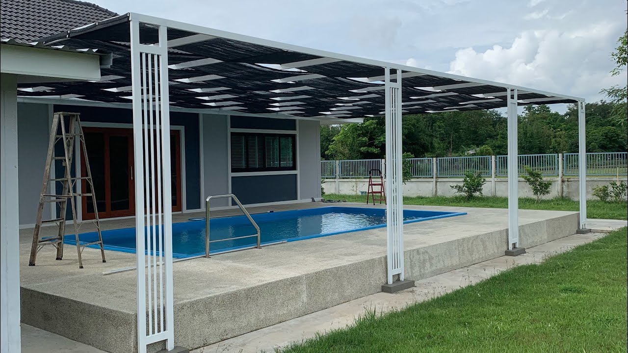 Thailand - Shade for the Pool. Install & Cost.