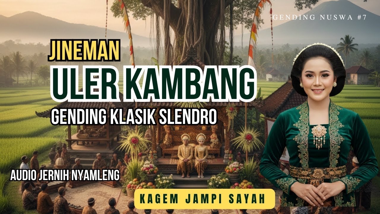 NGLARAS JINEMAN ULER KAMBANG - UYON UYON JAWA KLASIK NYAMLENG MATMATAN