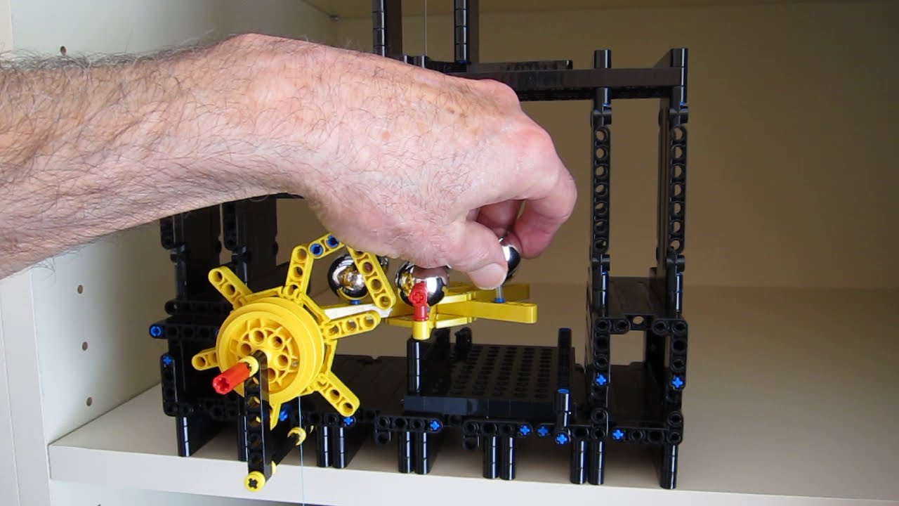 Lego Torsion Pendulum Escapement Inspired by Schatz 400-Day Clock