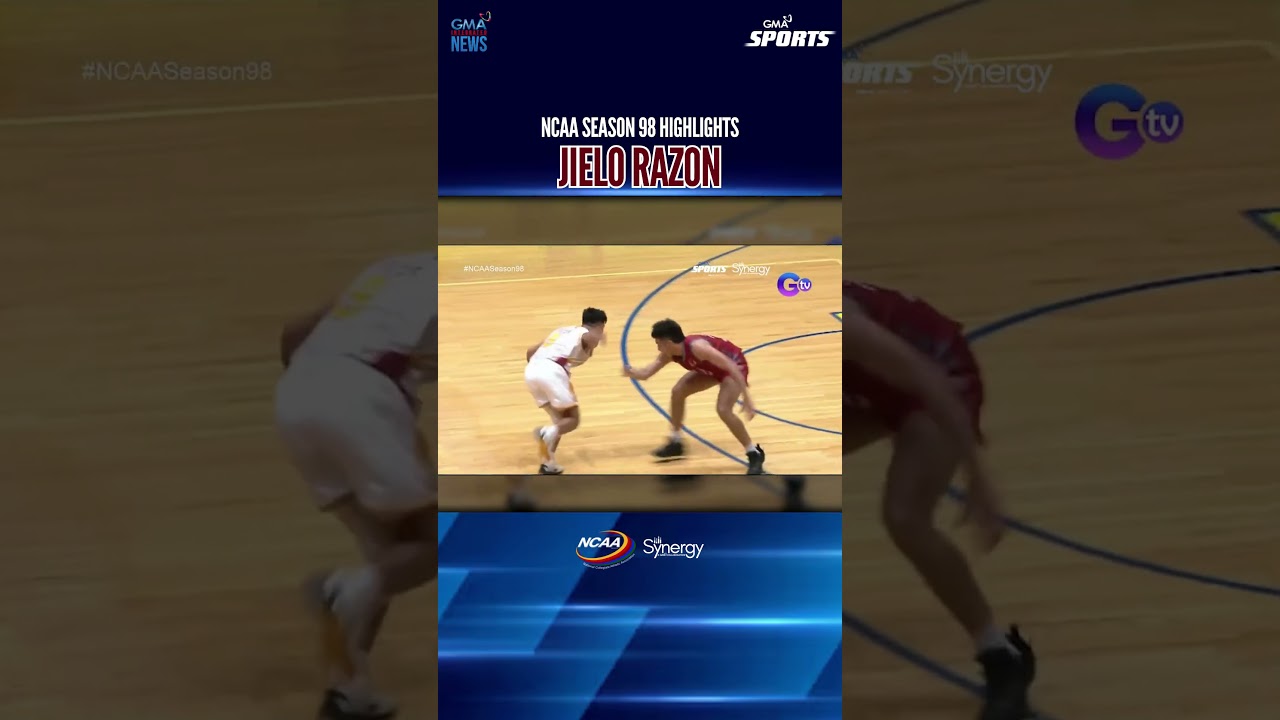 NCAA Season 98 Highlights: Jielo Razon (PART 3) | GMA Sports