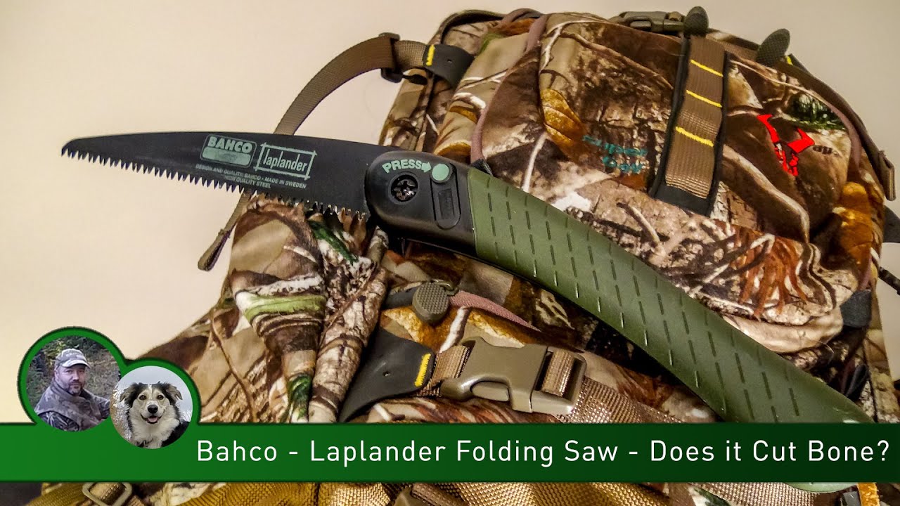 Bahco - Laplander Folding Saw - Does it Cut Bone?