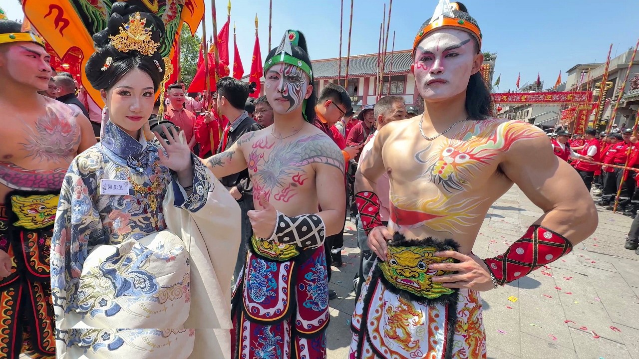 揭阳隍爷出巡｜中国潮汕盛大民俗文化｜英歌舞｜标旗美女｜锣鼓喧天｜全程精彩呈现！