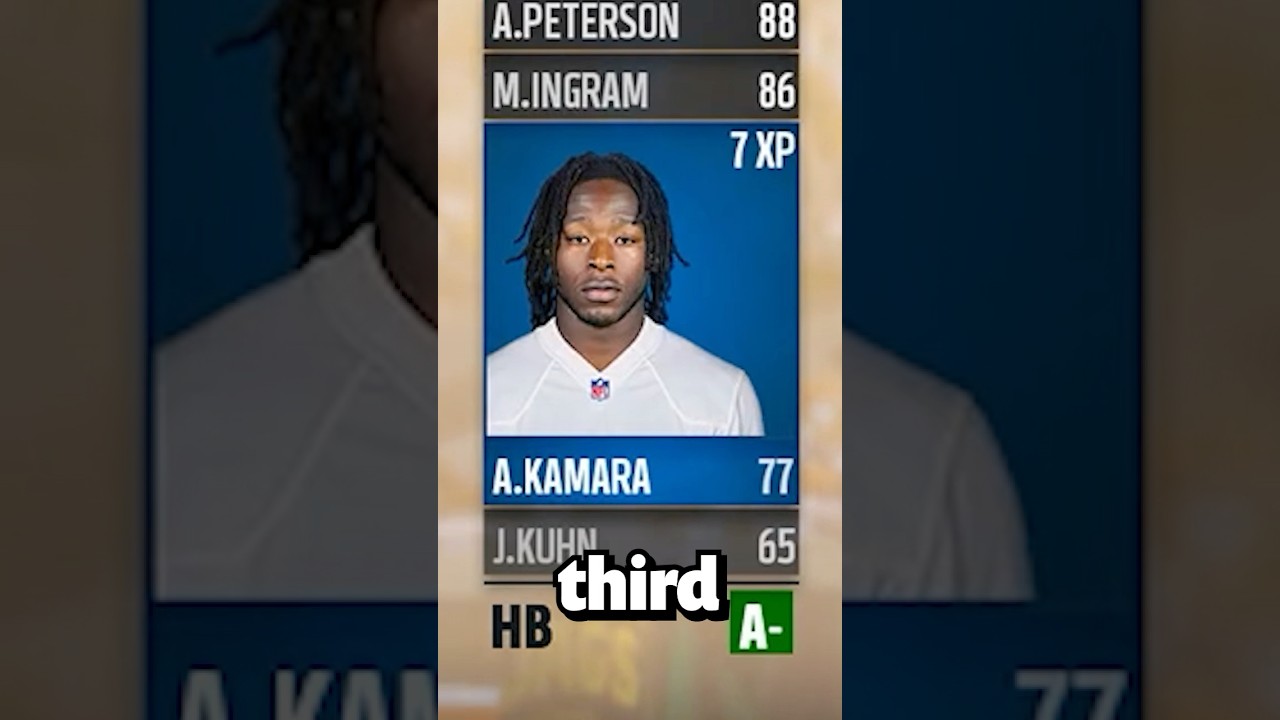 Scoring with Alvin Kamara in Every Madden!