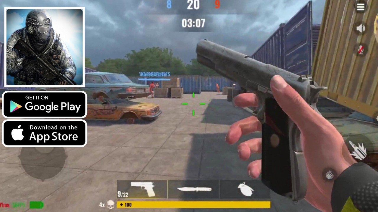 Online Shooting Games Multiplayer Games for Android & iOS | Combat Soldier FPS Online Shooting Games
