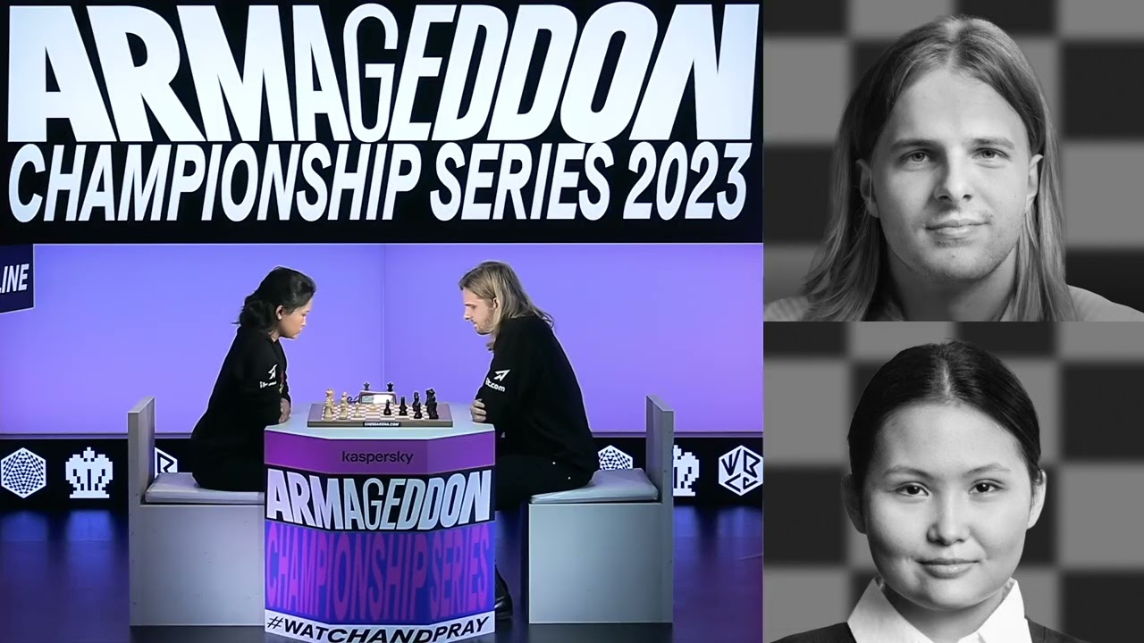 Grandmaster Richard Rapport vs Bibisara Assaubayeva |Armageddon Chess Series: Finale (Day 3,Match 2)