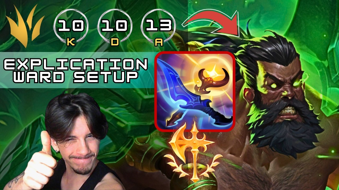 J'EXPLIQUE MON WARDING SETUP EN JUNGLE DANS CETTE GAME CHAOTIQUE | UDYR JUNGLE AP DIAMOND SOLOQ