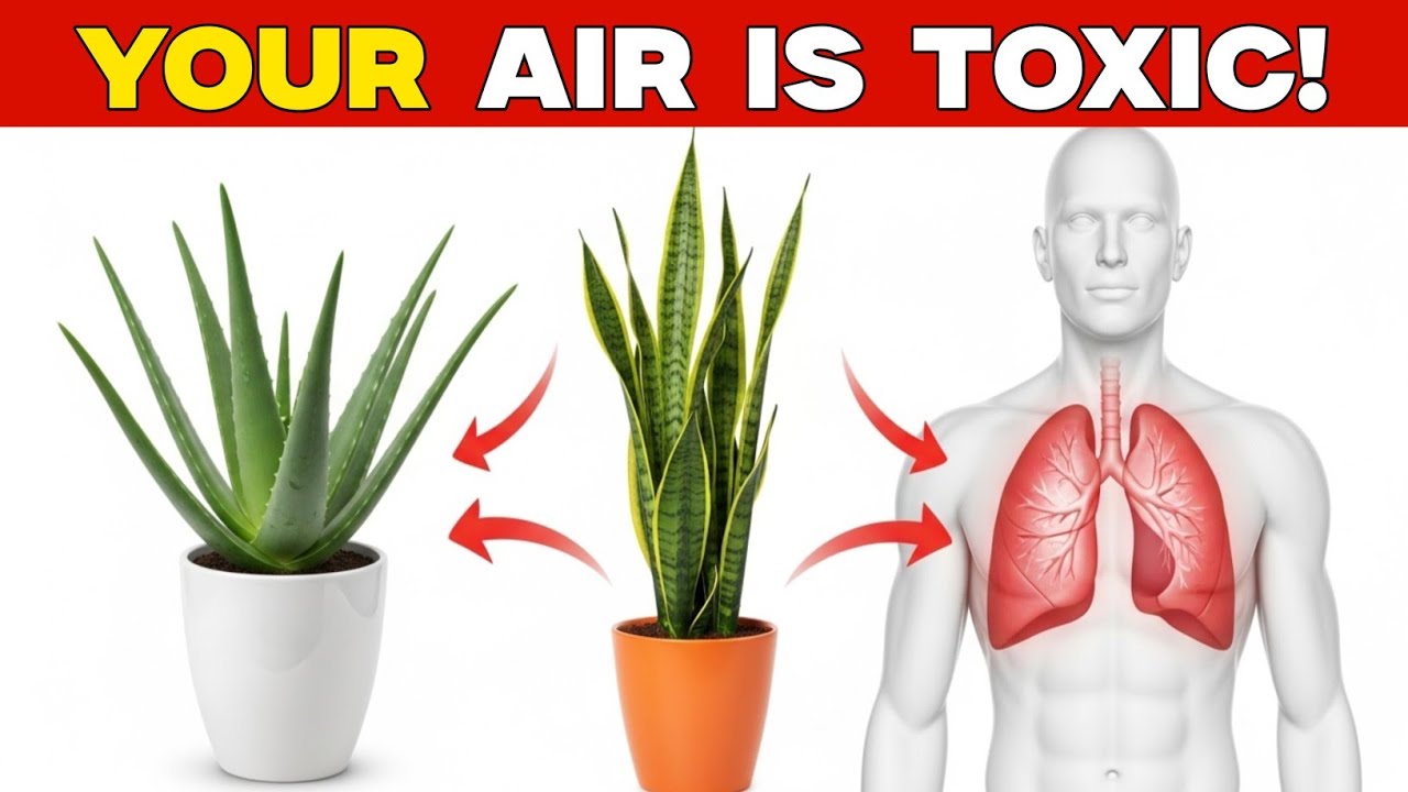 Your Air Is Toxic! 7 Powerful Plants That Clean Your Lungs Naturally