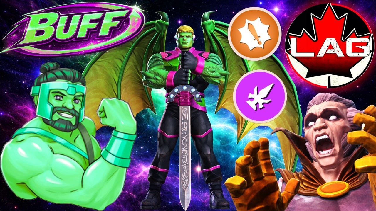 💪HULKLING IS BACK!! BUFFED GAMEPLAY!! The Goat Has Been Restored Former Glory! Battlegrounds! - MCOC