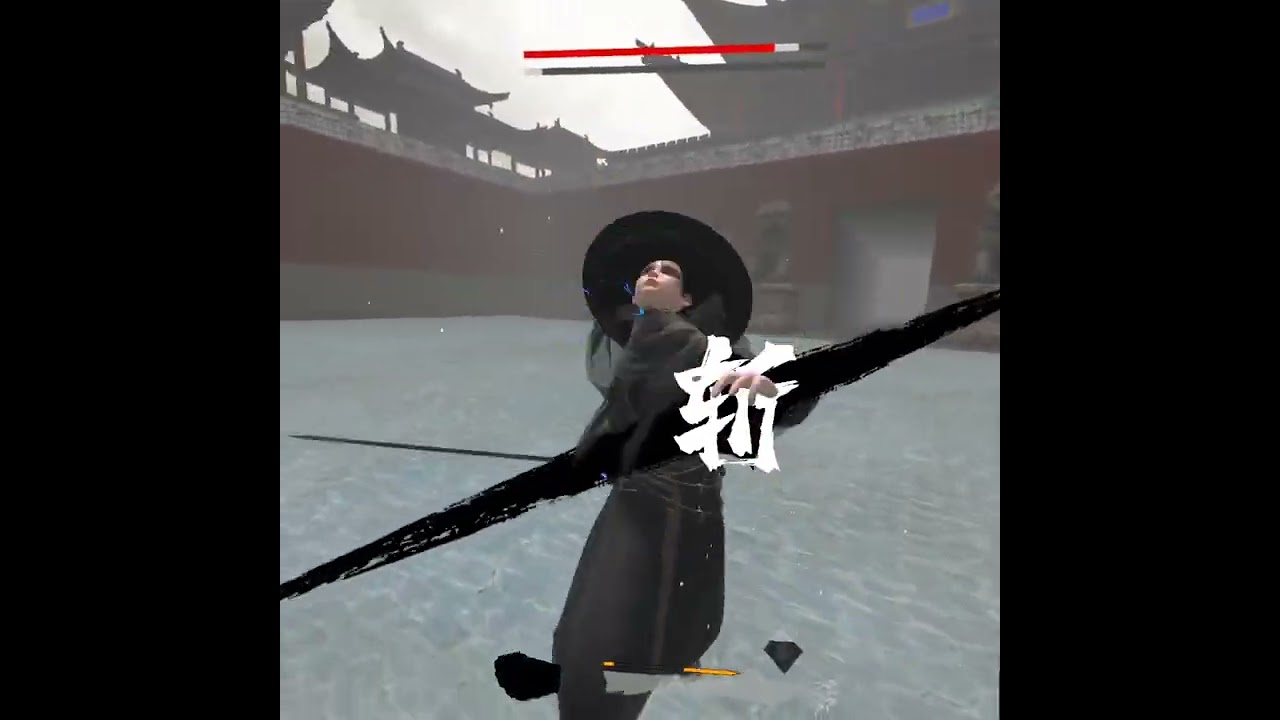 A sword fighting VR game, that also helps you burn calories. 
