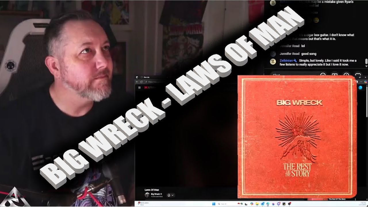 BIG WRECK - LAWS OF MAN // He's got a hell of a voice