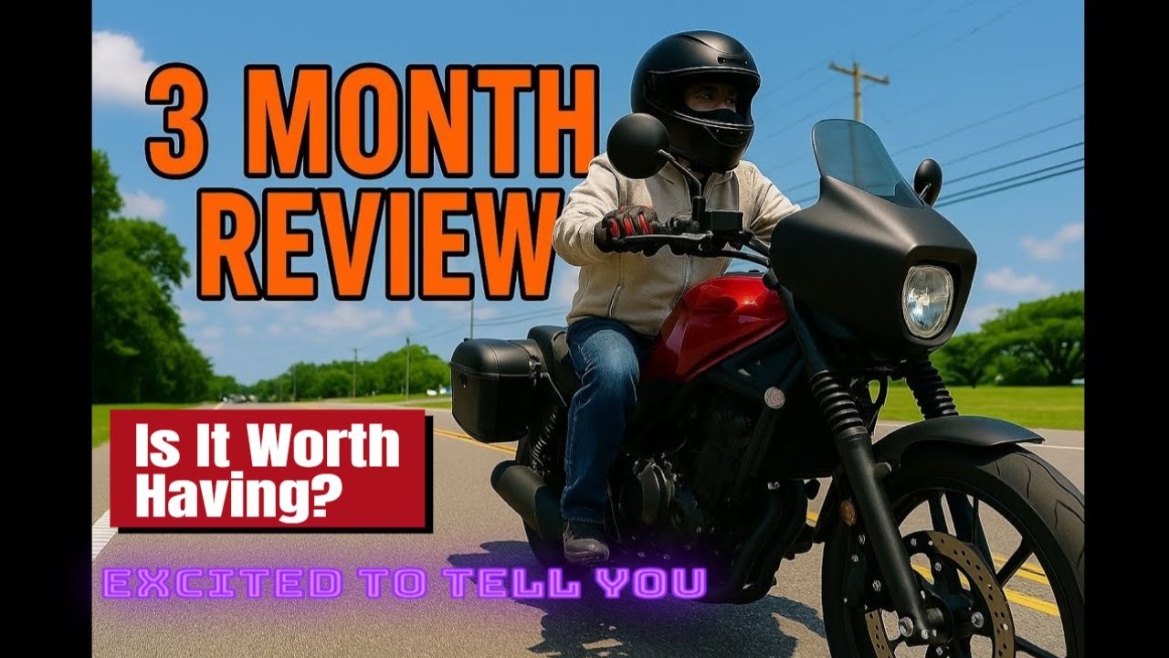 Is the Honda Rebel 1100 DCT SE worth it??? Excellent 3 Month Review!