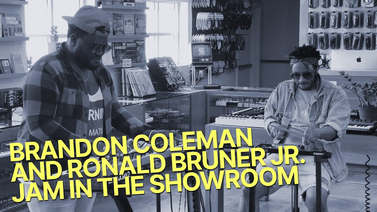 Brandon Coleman + Ronald Bruner Jr. : Improvised Groove Session w/ Nord Wave + Drum 3P