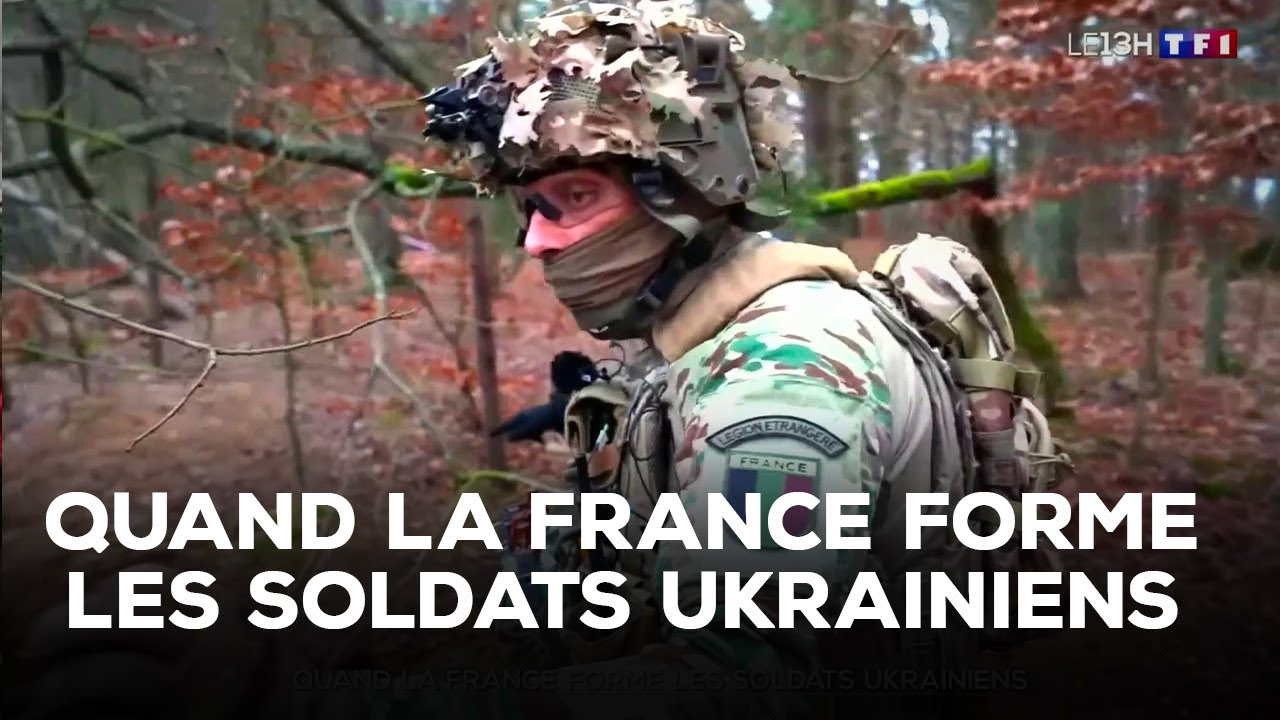 Quand la France forme les soldats ukrainiens ｜TF1 INFO