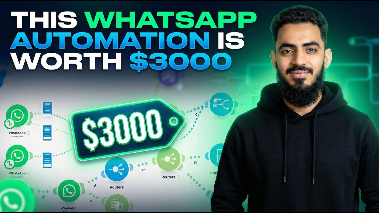 Make.com Automation for WhatsApp — Create a Full WhatsApp Automation Without Coding