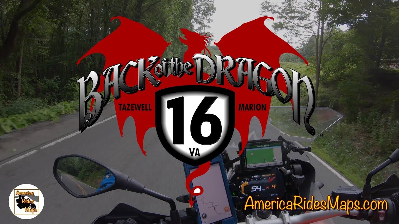 Motorcycle Ride on the Back of the Dragon - VA 16
