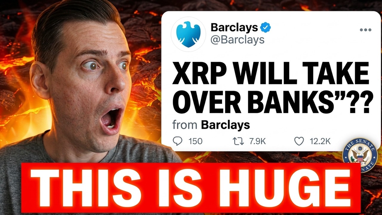 ЭТО ПРОСТО ШОК!!! ГЛАВА BARCLAYS: XRP &laquo;ЗАХВАТИТ&raquo; БАНКИ??!