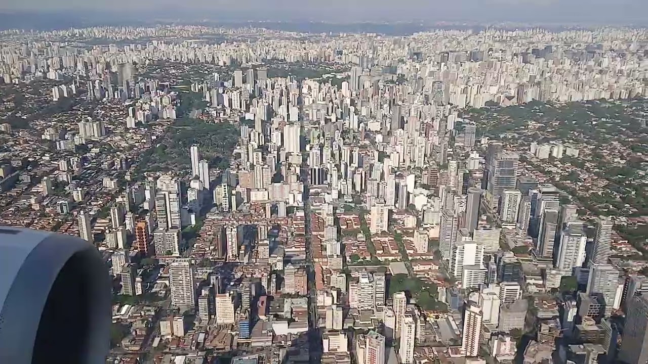 Latam Chegando em Congonhas  São Paulo 