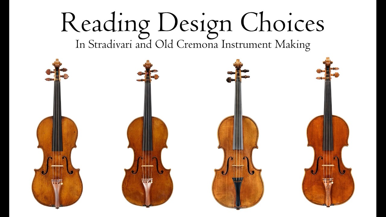 Reading Old Cremona Violin Designs
