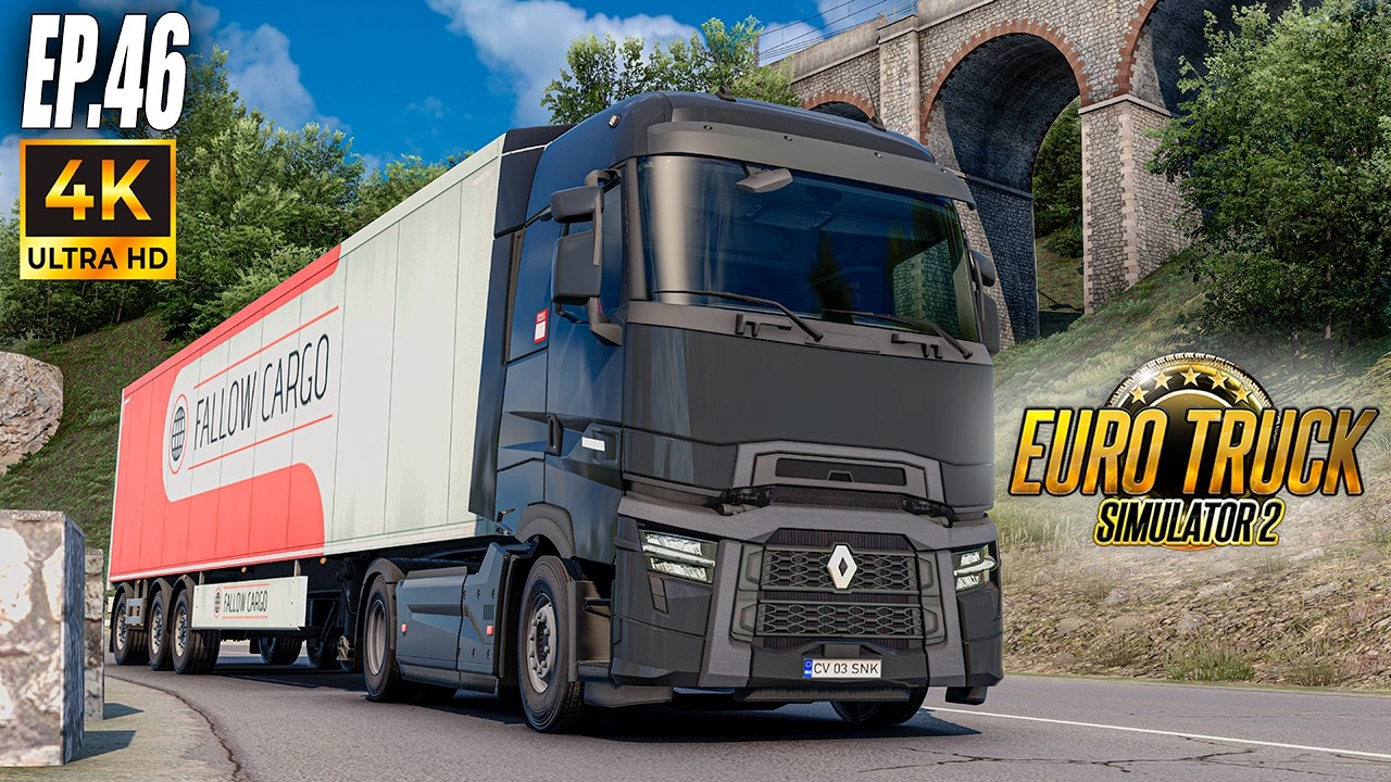 Beautiful landscapes in Romania | Realistic Driving | #ets2 GAMEPLAY 4K EP.46