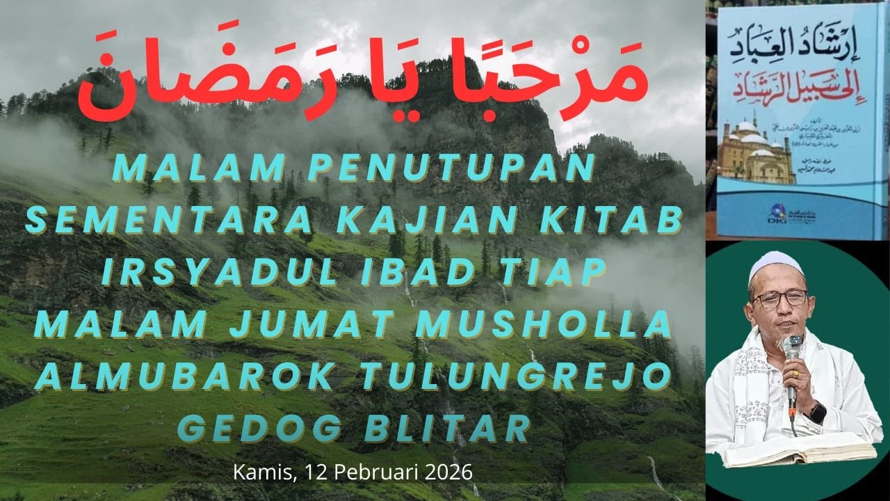 Ngaji Bareng Kitab Iryadul Ibad Musholla Al Mubarok Tulungrejo Gedog Blitar