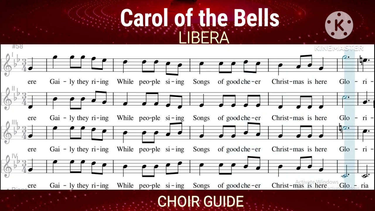 LIBERA-CAROL OF THE BELLS _ CHOIR GUIDE 
