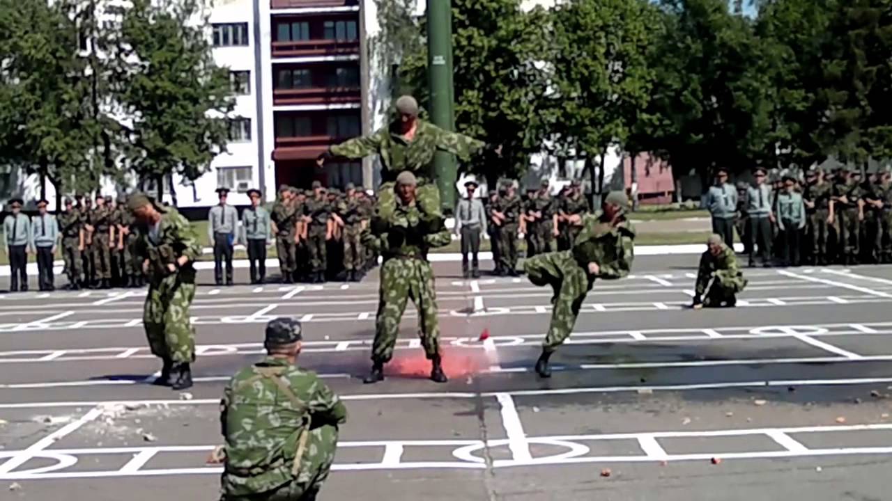 Demonstration in Army 2012. Показательное выступление в в/ч Дивичках 2012