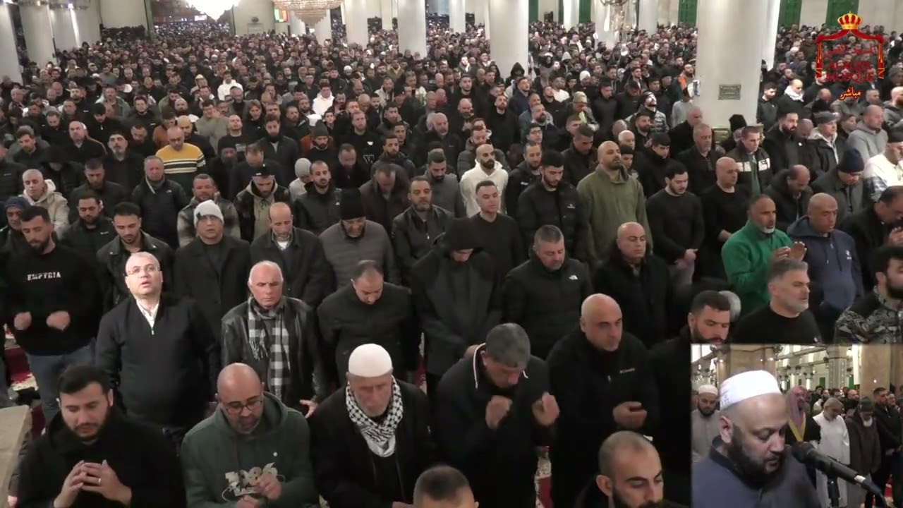 صلاة العشاء والتراويح من المسجد الاقصى المبارك 09 رمضان 1447 Live broadcast from the Al-Aqsa Mosqu