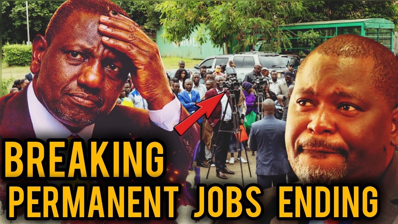 UTAFUTWA KAZI !”WHATS HAPPENING? Contract jobs ending. Drama explodes!