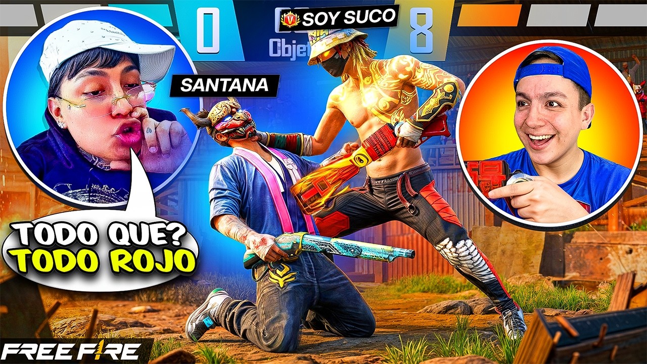 SANTANA VS SUCO PARA RECUPERAR LA CUENTA DE ARCADITA😨🔥!