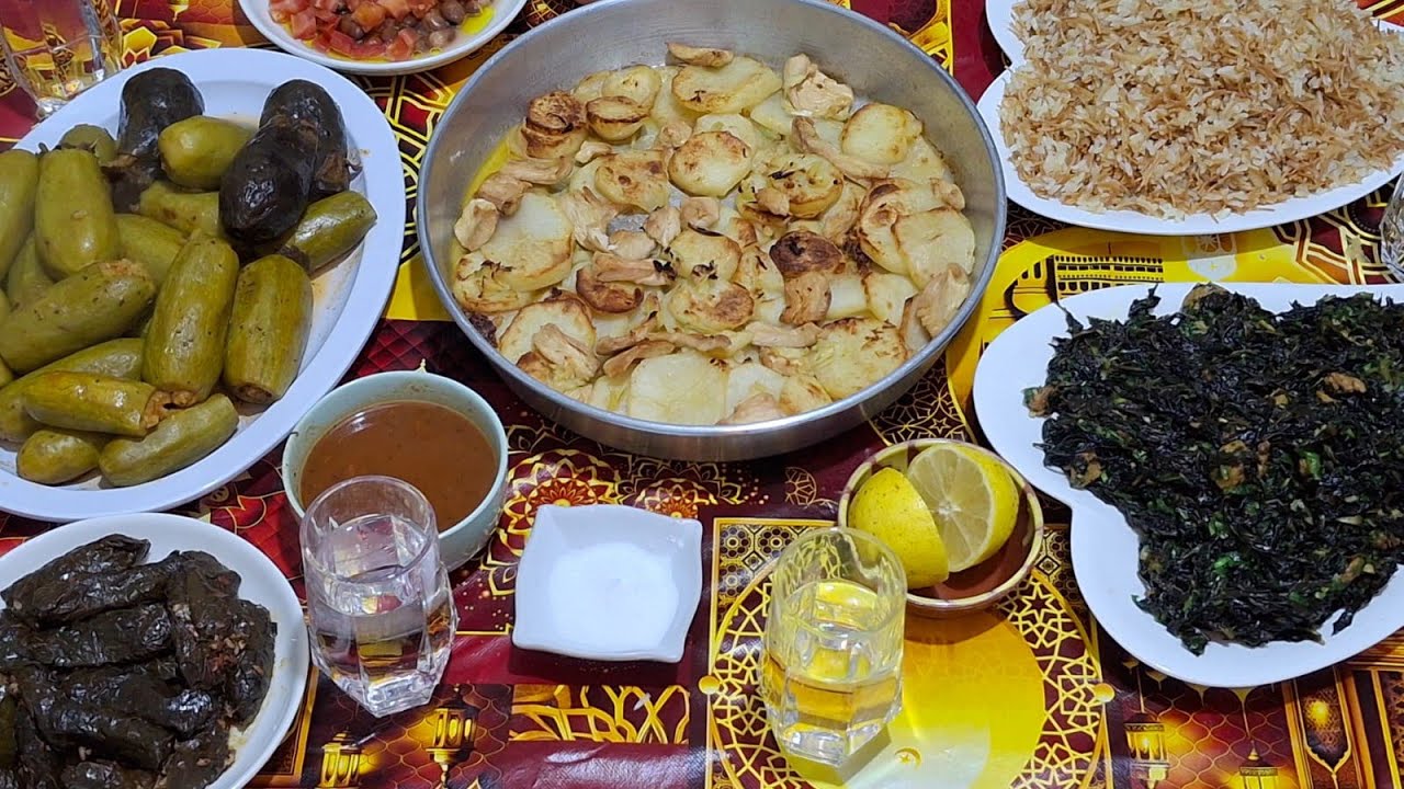 الملوخية… أكلة ملوكية سر السفرة الطيبة 🧑‍🍳 بطاطا بالفرن 😋 | يوميات مطبخي