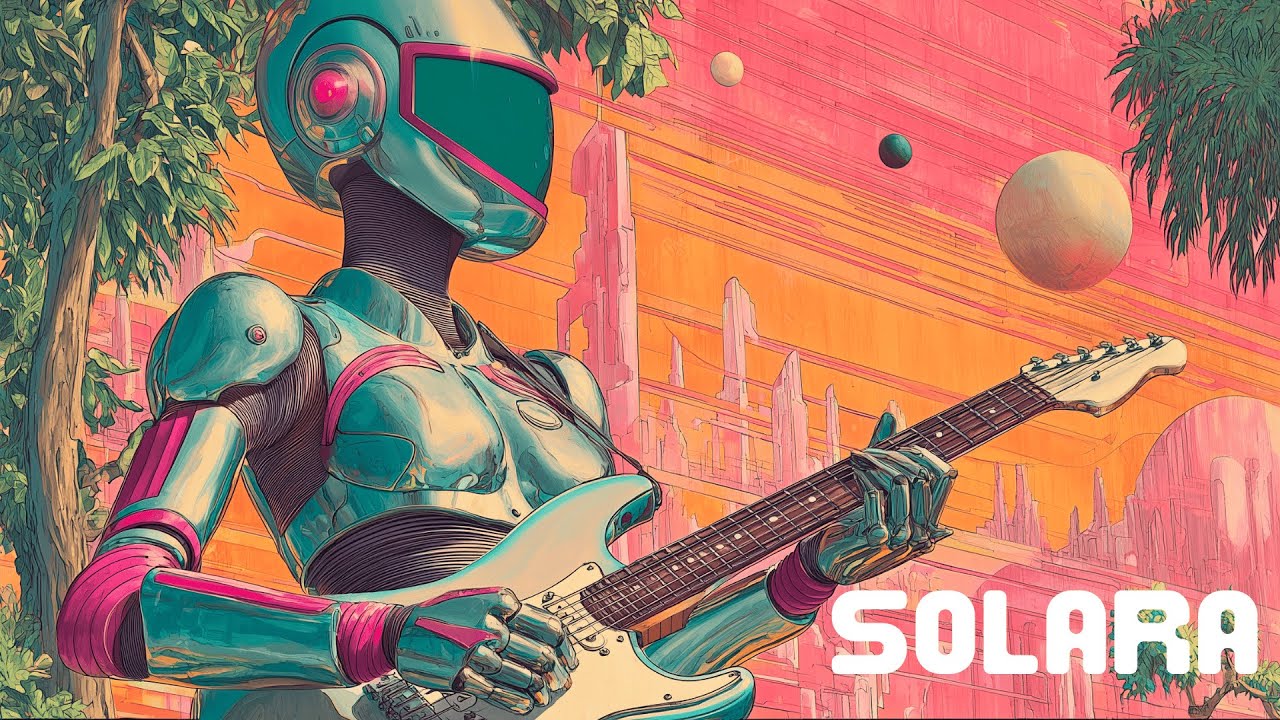 Solara | Chillwave, Synthwave & Future Funk Mix | Dreamy Retro Groove Playlist | Daft Punk Inspired