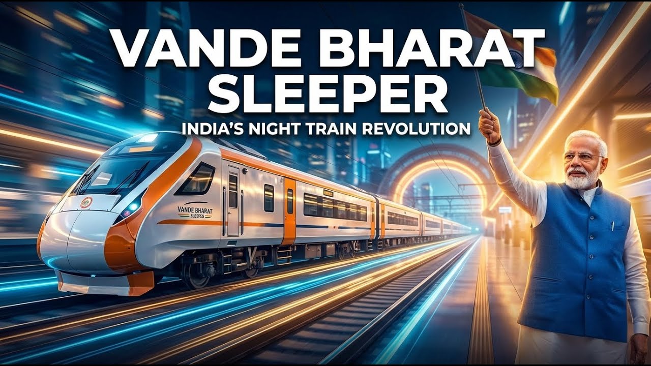 India Enters a New Era of Overnight Rail Travel as PM Modi Flags Off First Vande Bharat Sleeper