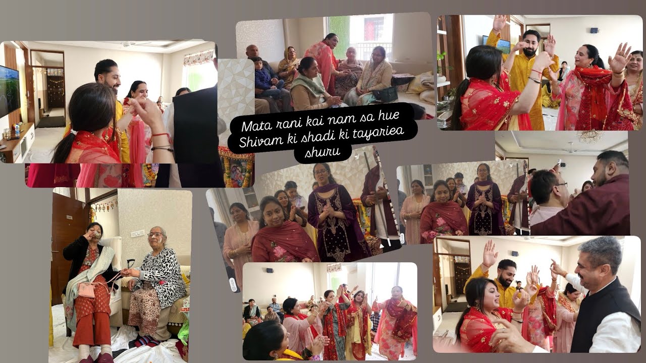 Mata Rani kai nam sa hue Shivam ki shadi ki tayaria shuru🙏🏻