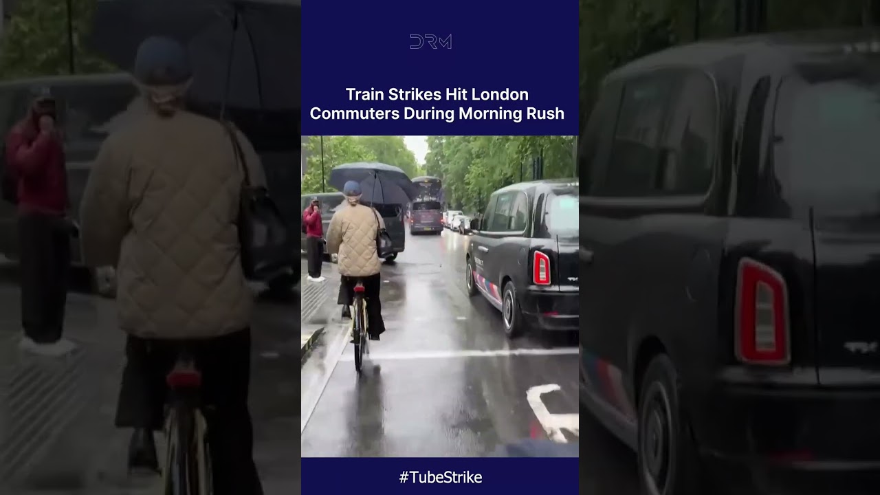 WATCH: Massive London Tube Strike Shuts Down Core Lines and Sparks Commuter Chaos | DRM News | AC1C