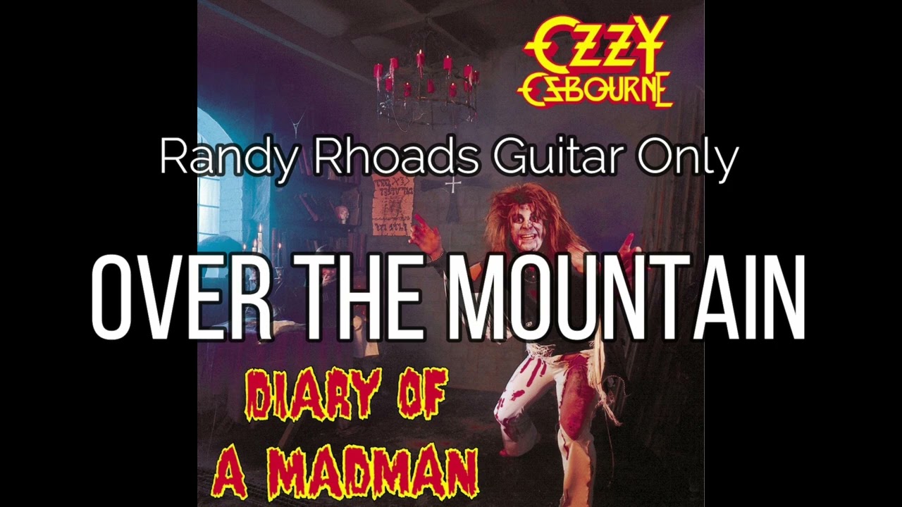 Ozzy Osbourne - Over The Mountain (Randy Rhoads Guitar Only)