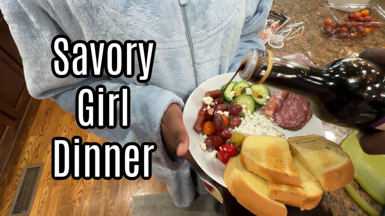 I tried the VIRAL Savory Girl Dinner Plate