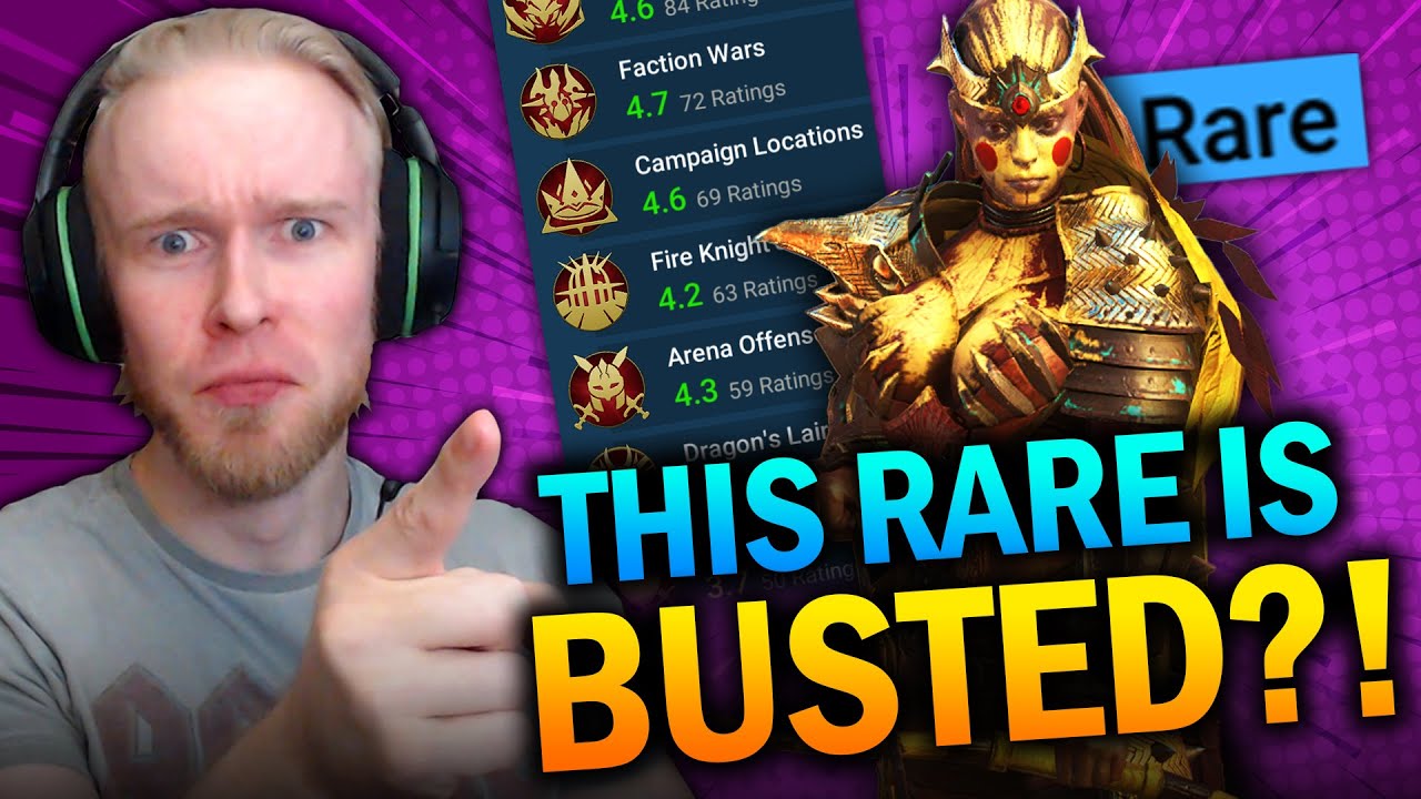 EVERYONE MUST BUILD THIS CHAMP! This Rare SHOCKED ME - Raid Shadow Legends (Busted or Bad)
