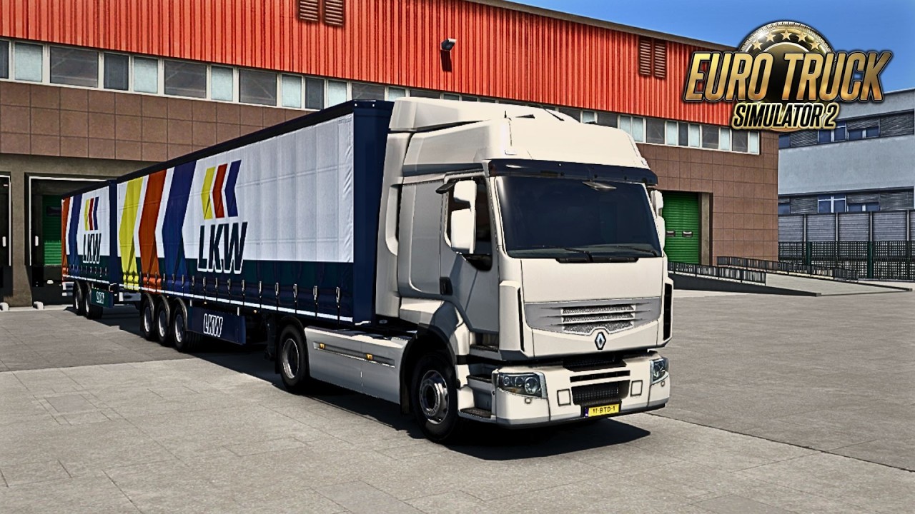 Renault Premium V1.2 Double Container Haul 🔥 | Euro Truck Simulator 2 Realistic Gameplay