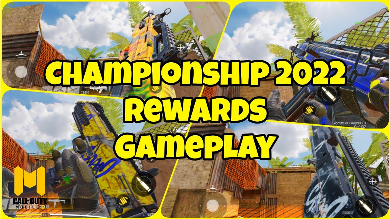 CodMobile Championship 2022 Rewards Gameplay | Codm Leaks
