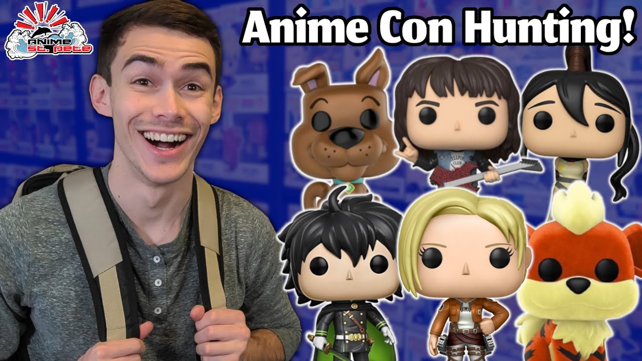 I Found Grail Funko Pops At Anime Comic Con! | Funko Pop Hunting