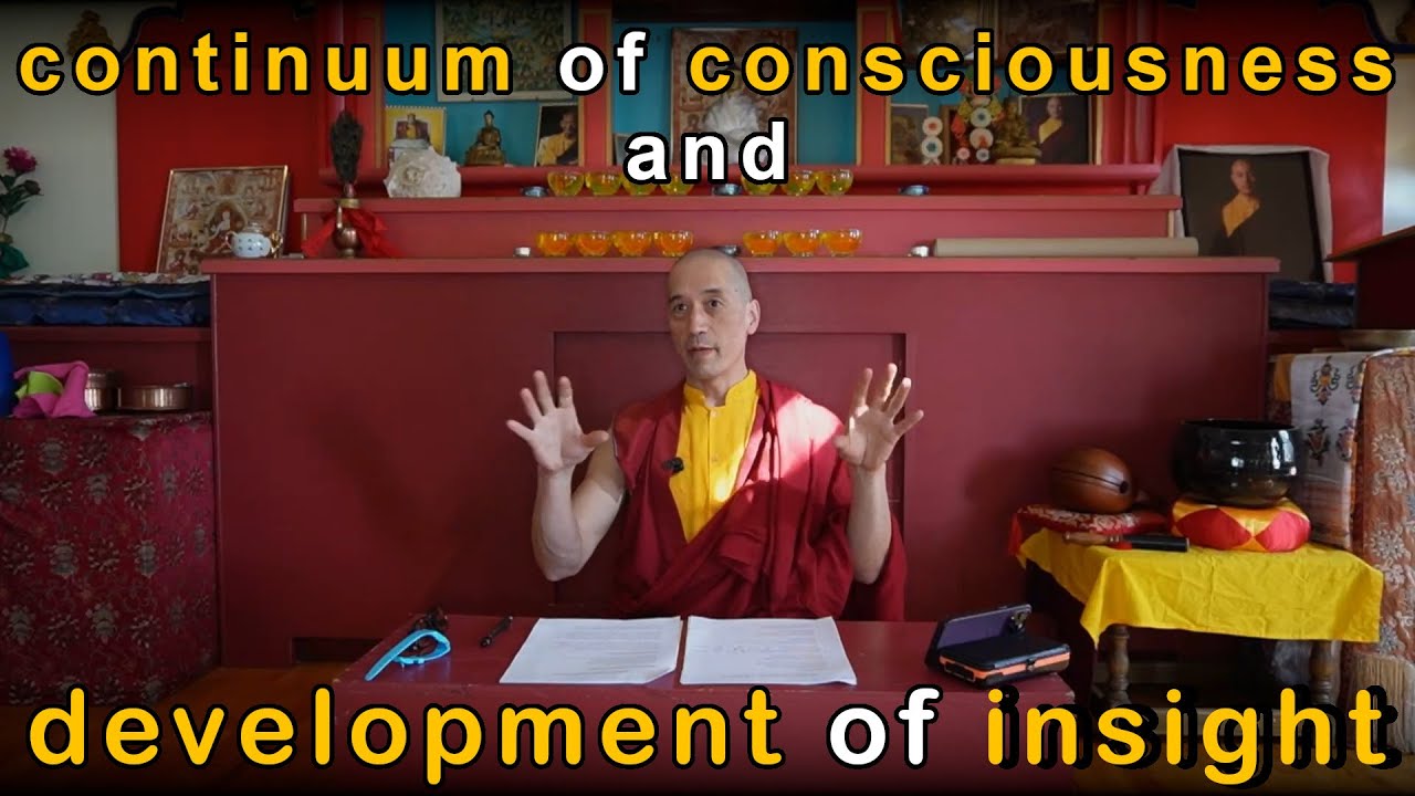The Continuum of Consciousness and Development of Insight- Extracts from the Recent Spring retreat