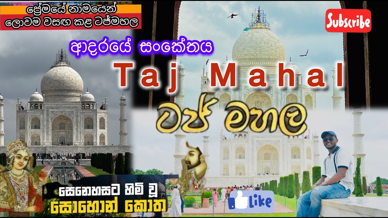 ලෝක පුදුම ටජ් මහල් වල රවුමක් යමුද?  | Taj Mahal |