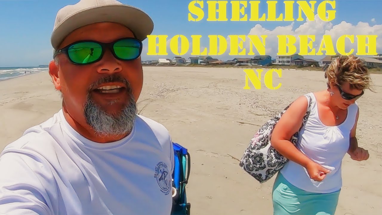 Visting Holden Beach NC to shell its beach after beach renourishment/dredging