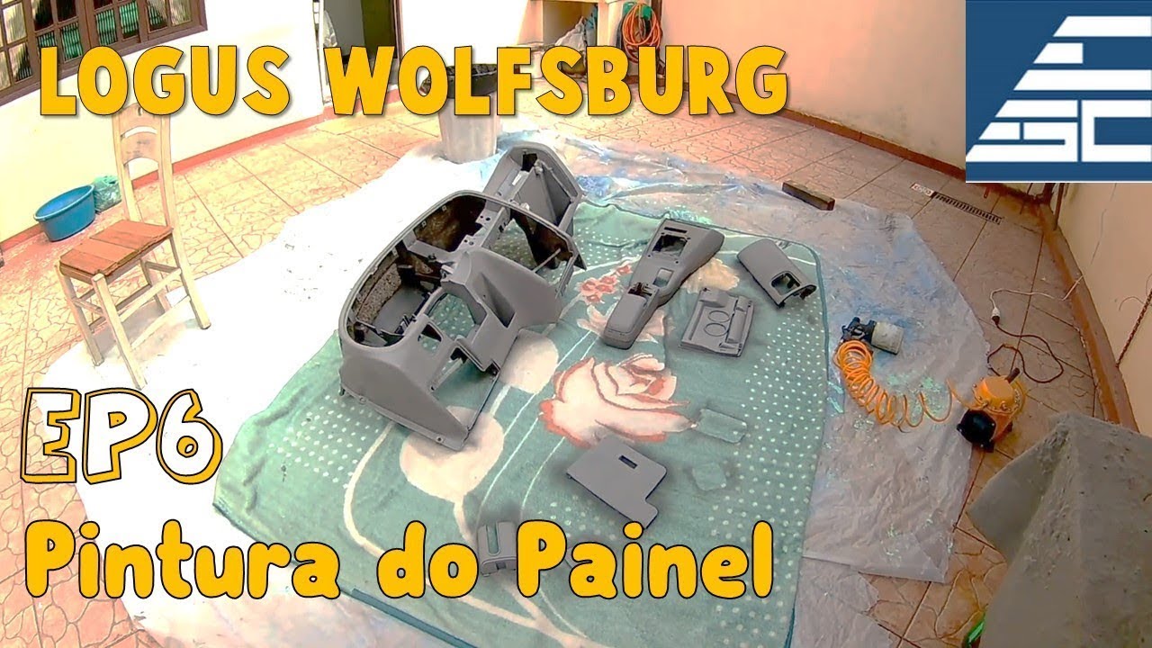 Como Desmontar, Pintar e Montar o Painel e Acabamentos Internos - Logus Wolfsburg a Saga - EP6