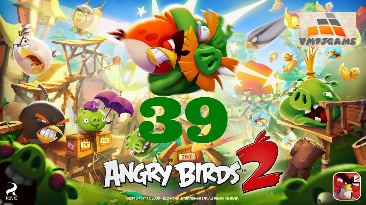 Angry Birds 2 Level 39 - Boss Fight Gameplay (iOS Android)